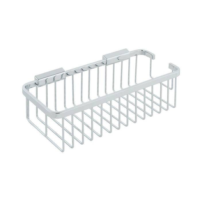 Vado Large Rectangular Shower Basket - Chrome