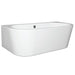 BC Designs Ancora Double Ended Back to Wall Bath - 1640mm x