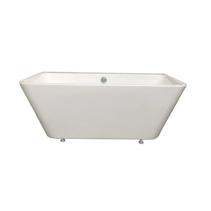 BC Designs Ancora Square Back To Wall Freestanding Double