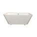 BC Designs Ancora Square Back To Wall Freestanding Double