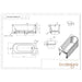 BC Designs Ancorner Single Ended Shower Bath - 1700mm x