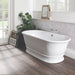 Bc Designs Bampton Freestanding Double Ended Bath - 1555mm