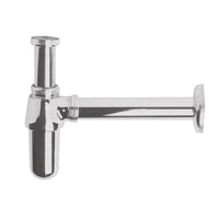 BC Designs Basin Bottle Trap - Brushed Chrome - Bottle Traps