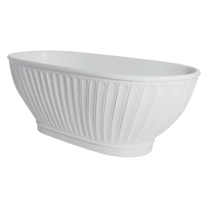 Bc Designs Casini Freestanding Double Ended Bath - 1680mm x