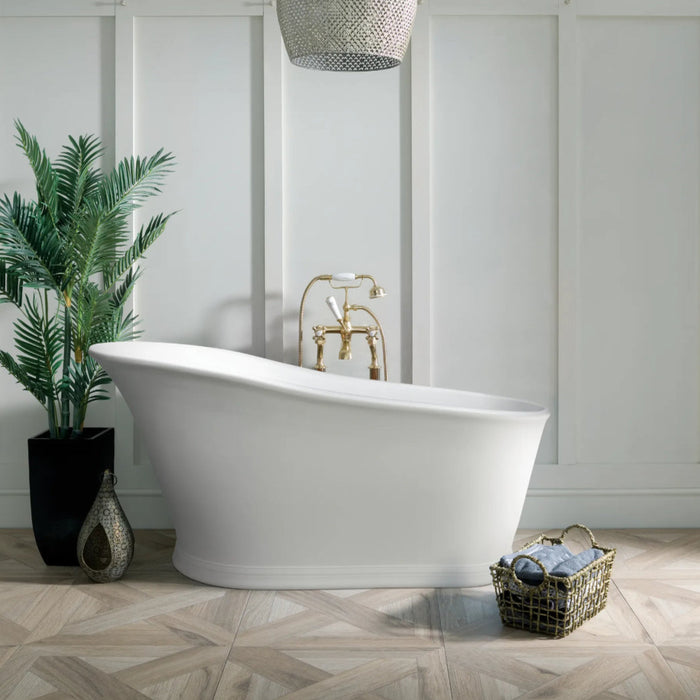BC Designs Cian Freestanding Slipper Bath - 1590mm x 785mm