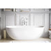 Bc Designs Crea Freestanding Double Ended Bath - 1665mm x