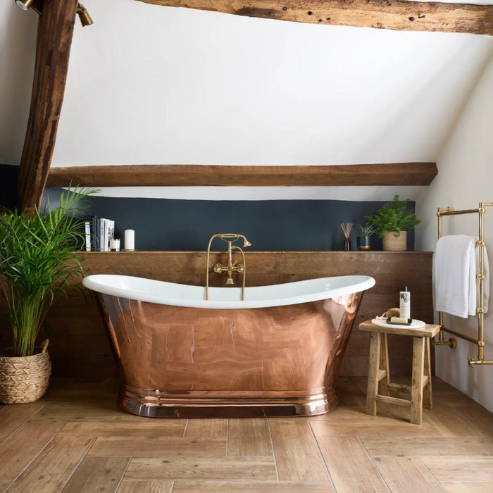 BC Designs Double Ended Freestanding Bath - 1800mm x 800mm