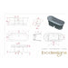 BC Designs Double Ended Industrial Bath - 1730mm x 690mm