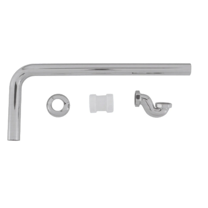 BC Designs Exposed Low Bath Trap with Adapter And Pipe