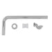 BC Designs Exposed Low Bath Trap with Adapter And Pipe