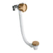 BC Designs Extended Bath Filler - Brushed Copper - Overflow