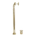 BC Designs Floorstanding Bath Waste And Overflow - Brushed