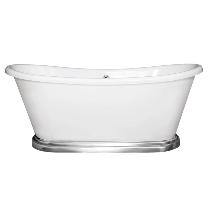 Bc Designs Freestanding Double Ended Boat Bath