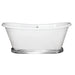 Bc Designs Freestanding Double Ended Boat Bath