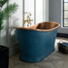 Bc Designs Freestanding Patinata Outer/Copper Inner Boat
