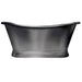 Bc Designs Freestanding Tin Outer/Tin Inner Boat Bath