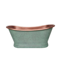 Bc Designs Freestanding Verdigris Outer/Copper Inner Boat