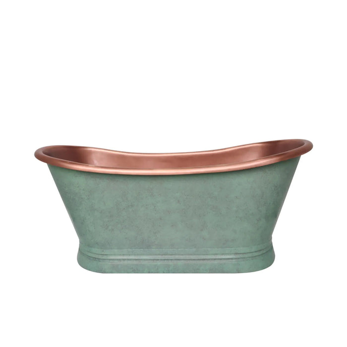 Bc Designs Freestanding Verdigris Outer/Copper Inner Boat