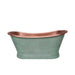 Bc Designs Freestanding Verdigris Outer/Copper Inner Boat
