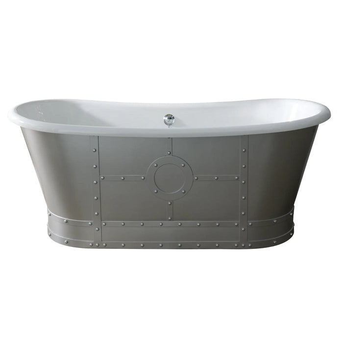 Bc Designs Industrial Freestanding Double Ended Boat Bath