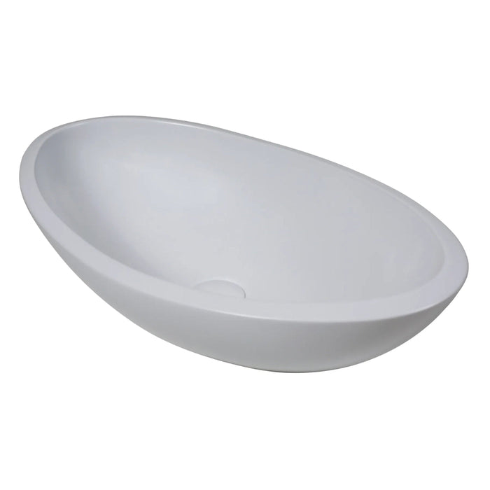 BC Designs Kurv 360mm Sit-On Countertop Basin - Polished