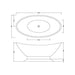 Bc Designs Kurv Freestanding Double Ended Bath - 1890mm x