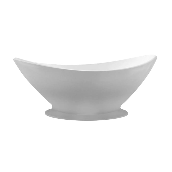 Bc Designs Kurv Plinth for Kurv Bath - White - Bath