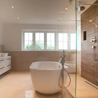 BC Designs Ovali Freestanding Double Ended Bath with Waste