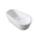 BC Designs Plazia Freestanding Double Ended Bath with Waste