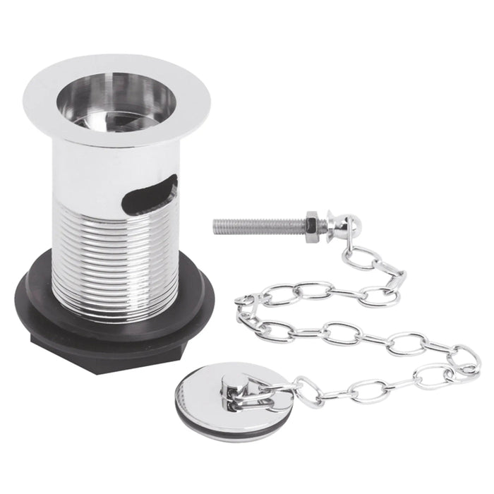 BC Designs Plugand Link Chain Basin Waste - Chrome - Basin