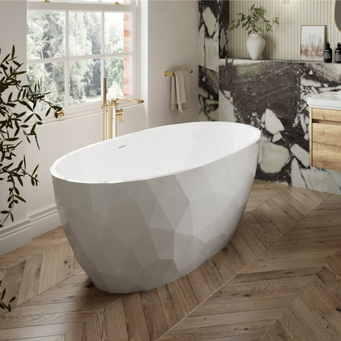 BC Designs Sculptura Double Ended Freestanding Bath
