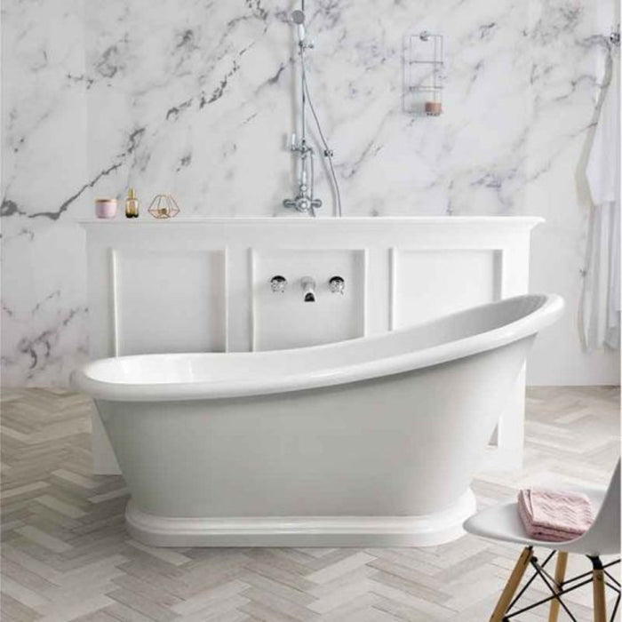 BC Designs Single Ended Slipper Freestanding Bath - 1680mm