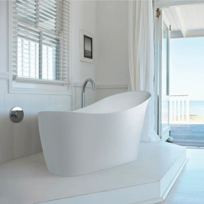 BC Designs Slipp Freestanding Single Ended Bath with Waste