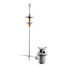 BC Designs Traditional Pull Up Basin Waste - Nickel - Basin