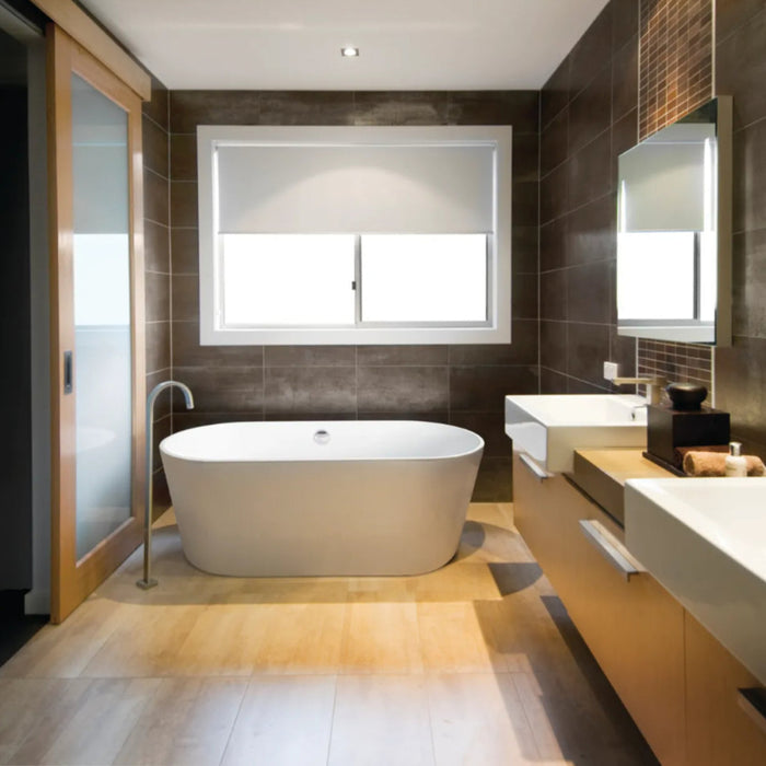 BC Designs Viado Freestanding Double Ended Bath with Waste