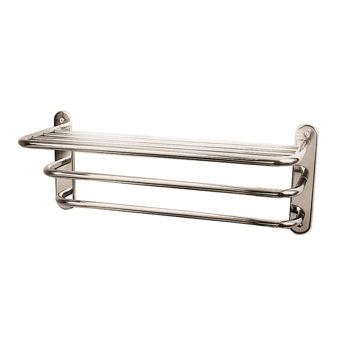 BC Designs Victrion 3 Tier Towel Rack - Nickel - Shower
