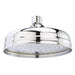 BC Designs Victrion 8 Inch Round Fixed Shower Head - Chrome