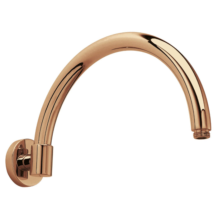 BC Designs Victrion Arch Wall Mounted Shower Arm - Copper