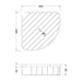 BC Designs Victrion Corner Shower Basket - Shower Baskets