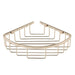 BC Designs Victrion Corner Shower Basket - Nickel - Shower