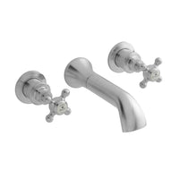 BC Designs Victrion Crosshead Bath Filler Tap with Spout