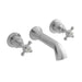 BC Designs Victrion Crosshead Bath Filler Tap with Spout