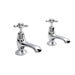 BC Designs Victrion Crosshead Bath Pillar Taps Pair