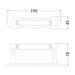 BC Designs Victrion Dog Bone Toilet Roll Holder - Toilet