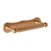 BC Designs Victrion Dog Bone Toilet Roll Holder - Brushed