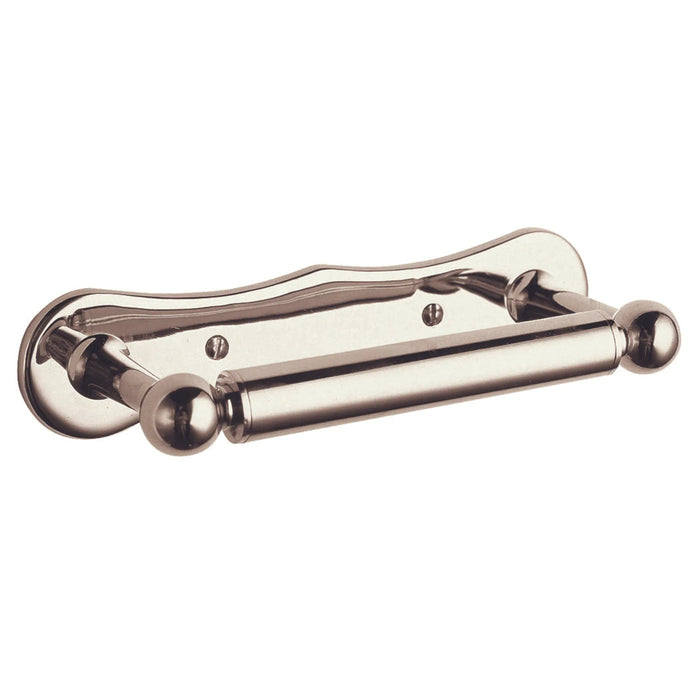 BC Designs Victrion Dog Bone Toilet Roll Holder - Nickel