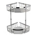 BC Designs Victrion Double Corner Shower Basket - Chrome