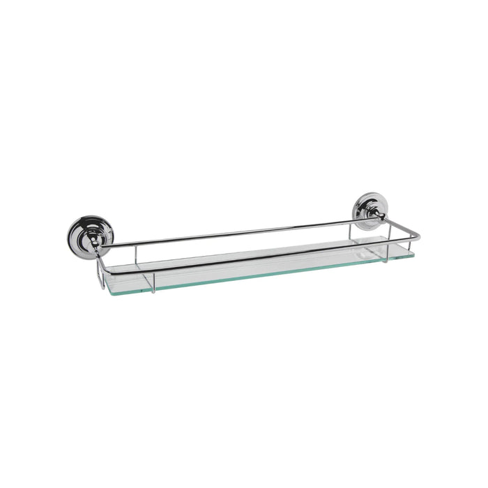 BC Designs Victrion Gallery Shelf - Brushed Chrome - Shelves