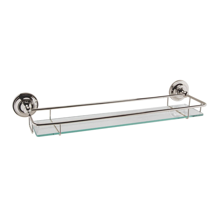 BC Designs Victrion Gallery Shelf - Brushed Nickel - Shelves