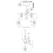 BC Designs Victrion Lever Deck Mounted Bath Shower Mixer